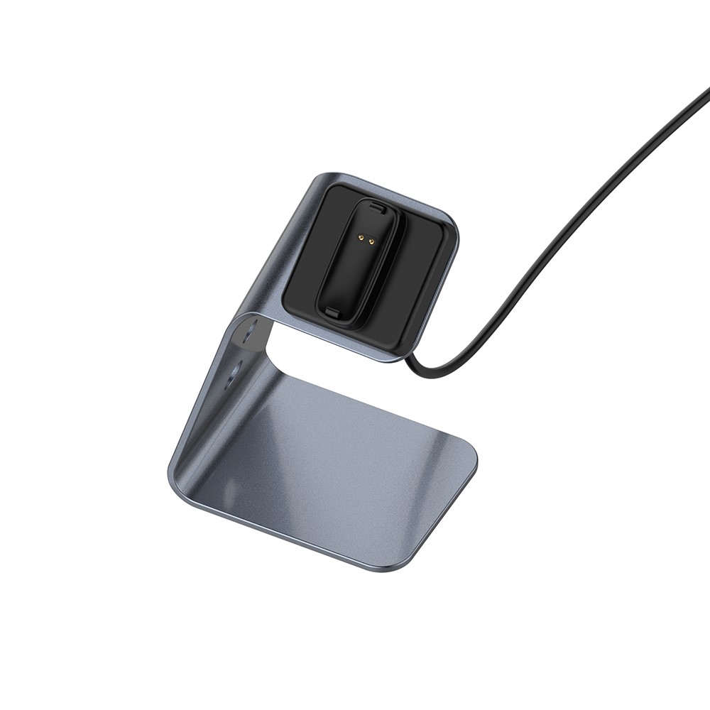 Charging Cradle Dock Holder with 1.5M USB Cable for Fitbit Inspire 2 - Grey-3