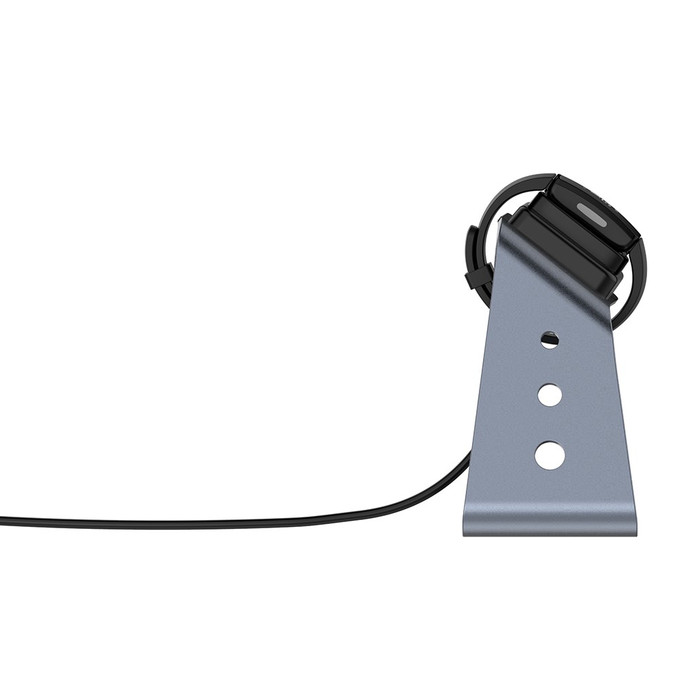 Charging Cradle Dock Holder with 1.5M USB Cable for Fitbit Inspire 2 - Grey-9