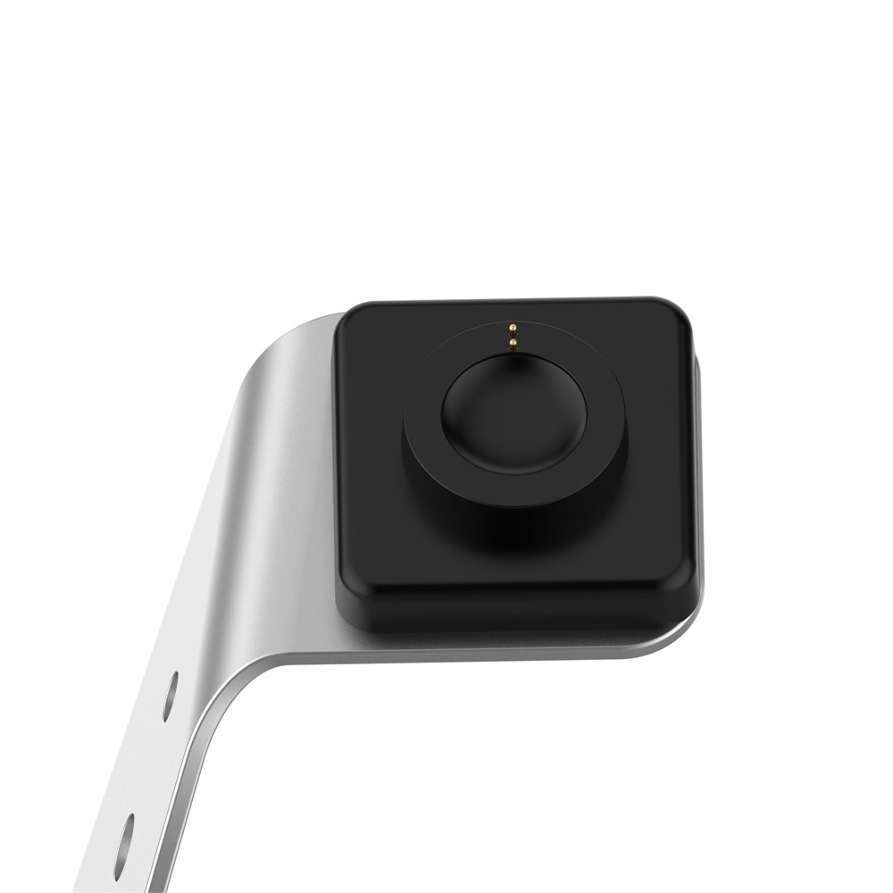 Smartwatch Aluminum Alloy Charging Stand Desktop Mount with 1.5m Cable for Fossil Gen5/Gen 4 - Silver-6