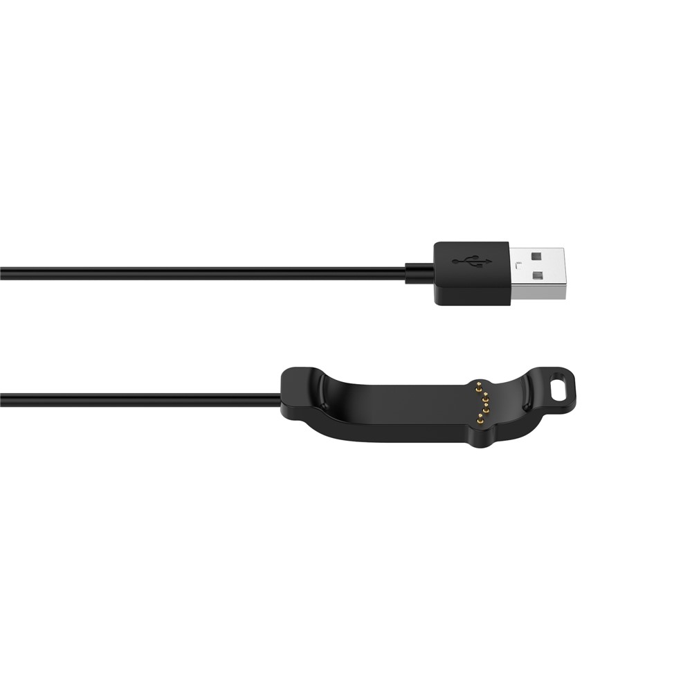 1.0M USB Charging Cable without Magnet Smart Watch Charger for Polar Unite - Black-7
