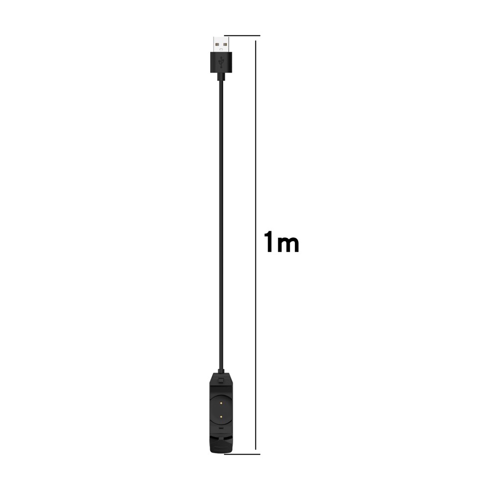 1.0M USB Charging Cable Smart Watch Charger without Magnet for Huami Amazfit Neo - Black-9