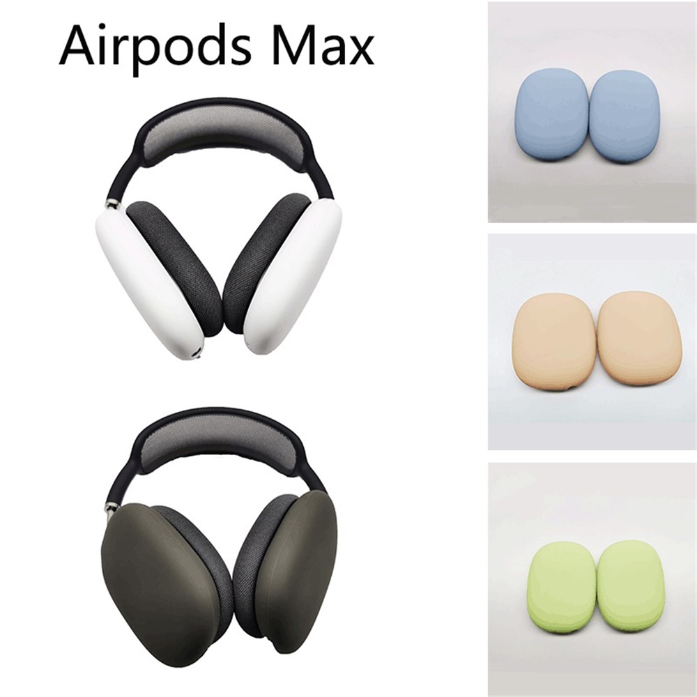 Silicone Protective Case Cover for Airpods Max - Pink-3