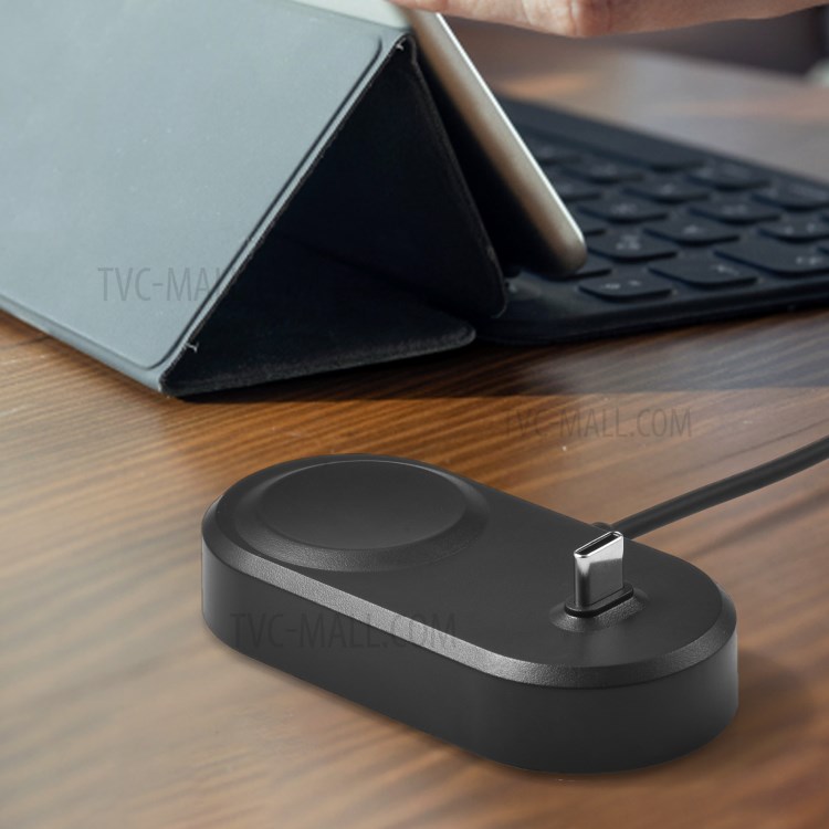 2-in-1 Type-C and USB Charger Dock Station for Samsung Galaxy Watch Active/Watch3-15