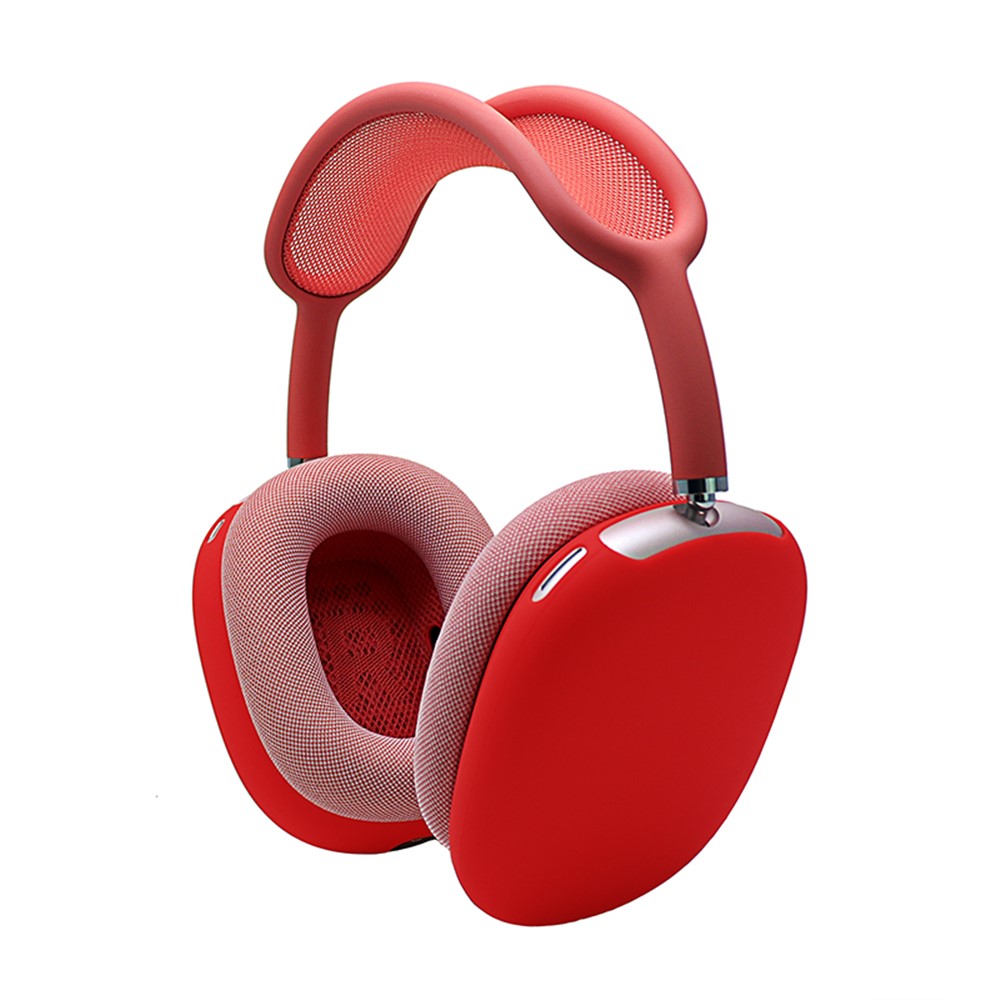 Drop Proof Silicone Protective Case for AirPods Max with USB-C / Max Cover - Red