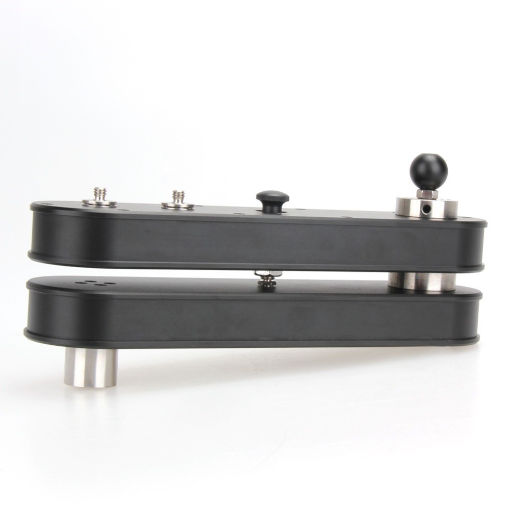 Mini Camera Track Slide Rail Crane Jib 4X Extention Distance 24cm to 70cm-5