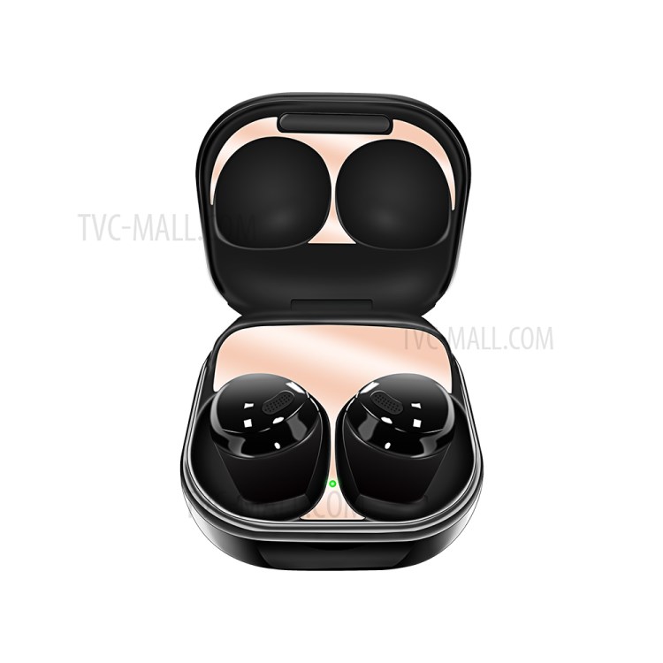 Dustproof Metal Protective Sticker for Samsung Galaxy Buds Pro - Rose Gold-2