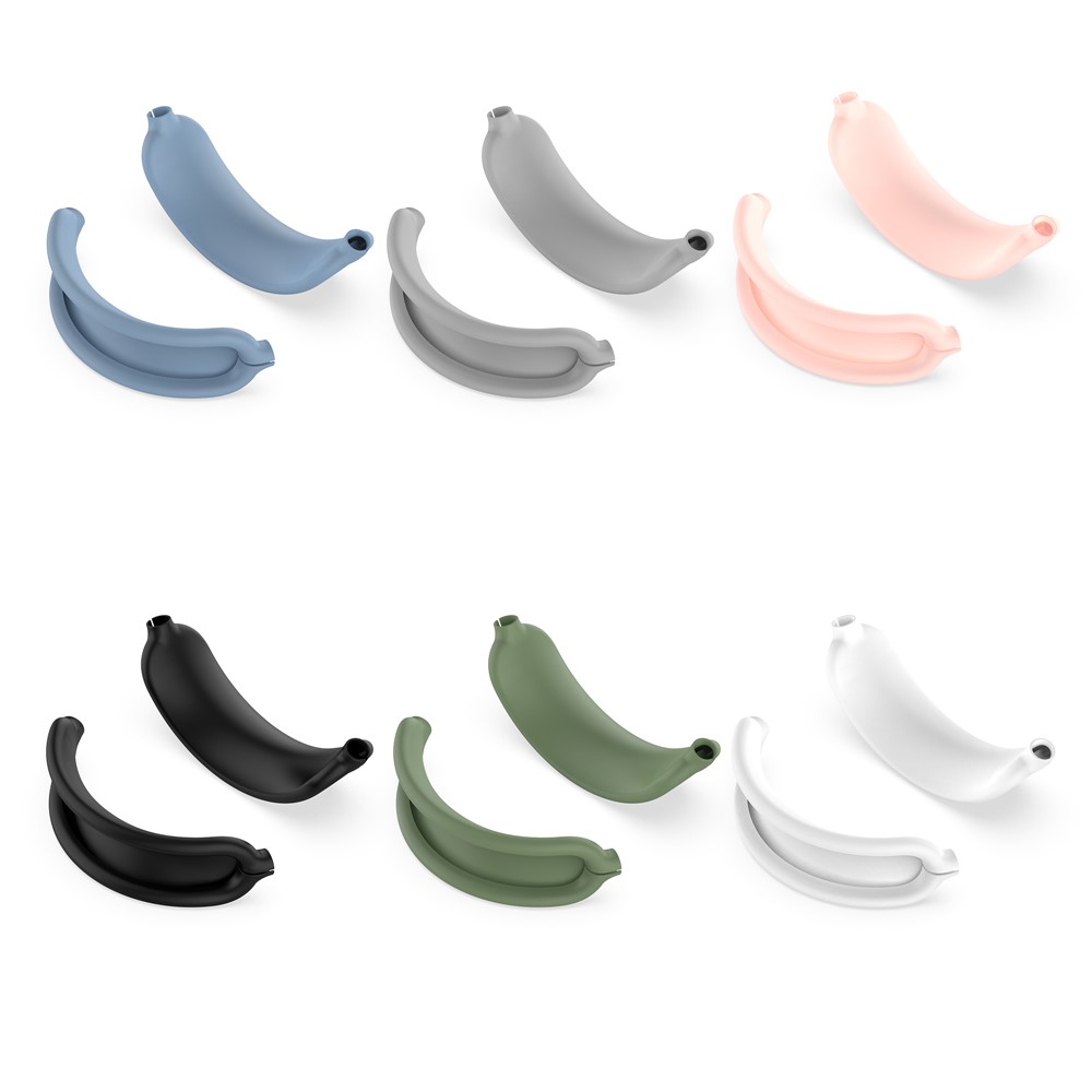 Silicone Headphone Headband Cover Replacement Cushion for AirPods Max - Black-10