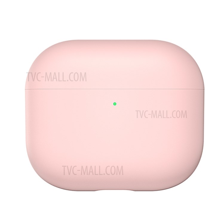 BENKS Solid Color Liquid Silicone + PC Bluetooth Earphone Protective Case Cover for AirPods Pro - Pink-1