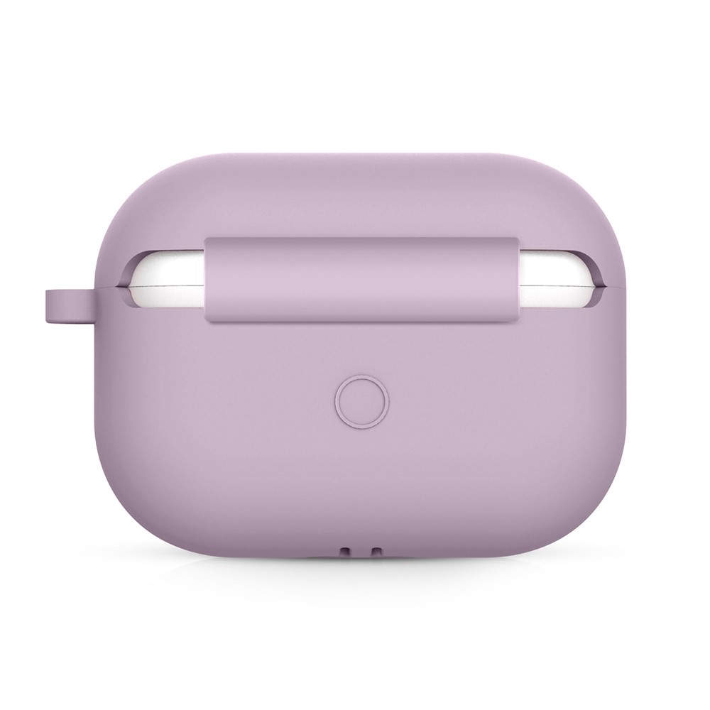 Funda De Cubierta De Silicona Gruesa Protector De Auriculares Bluetooth Para Apple AirPods Pro - Rosa-4