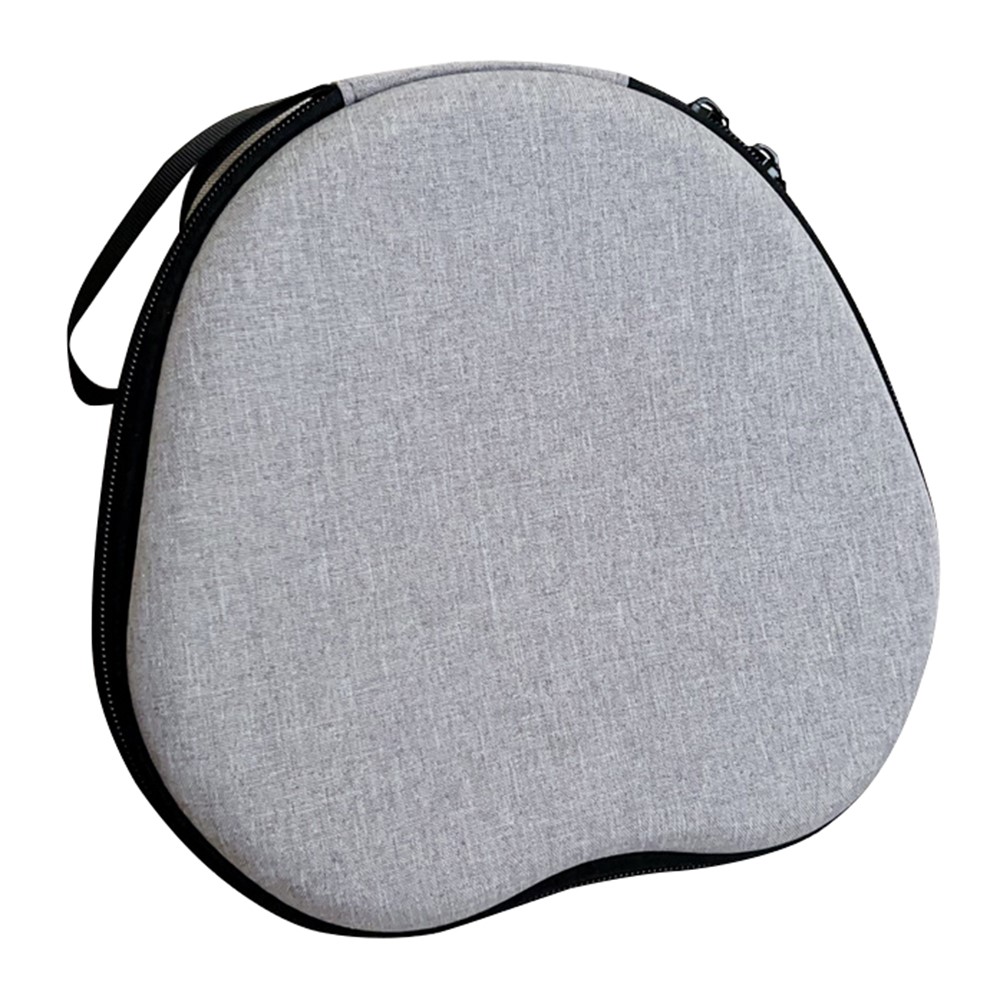 For AirPods Max Headphone Case EVA Cartoon Storage Bag Over-Ear Headset Shockproof Protective Case - Grey