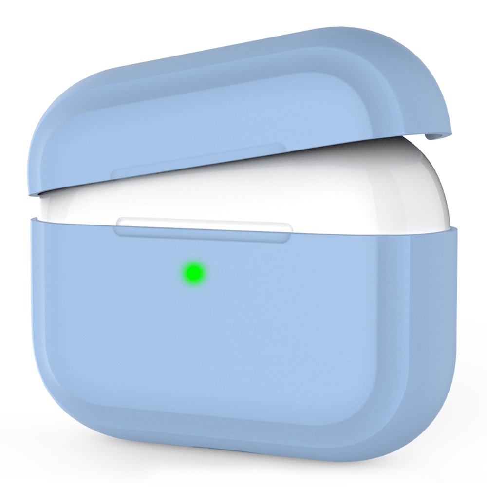 AHASTYLE PT-P2S Silicone Case for AirPods with Wireless Charging Case (2019) / AirPods with Charging Case (2019) / (2016) Separable Cover - Blue