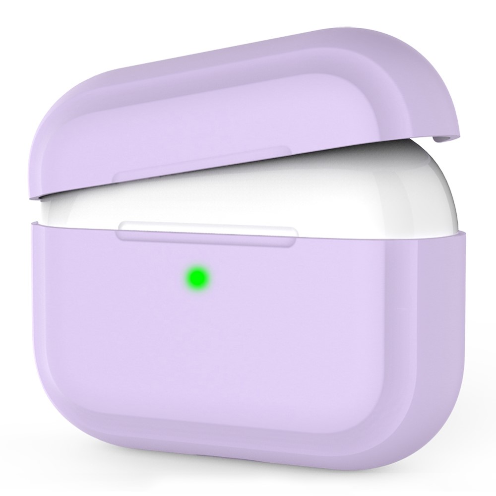 AHASTYLE PT-P2S Silicone Case for AirPods with Wireless Charging Case (2019) / AirPods with Charging Case (2019) / (2016) Separable Cover - Purple