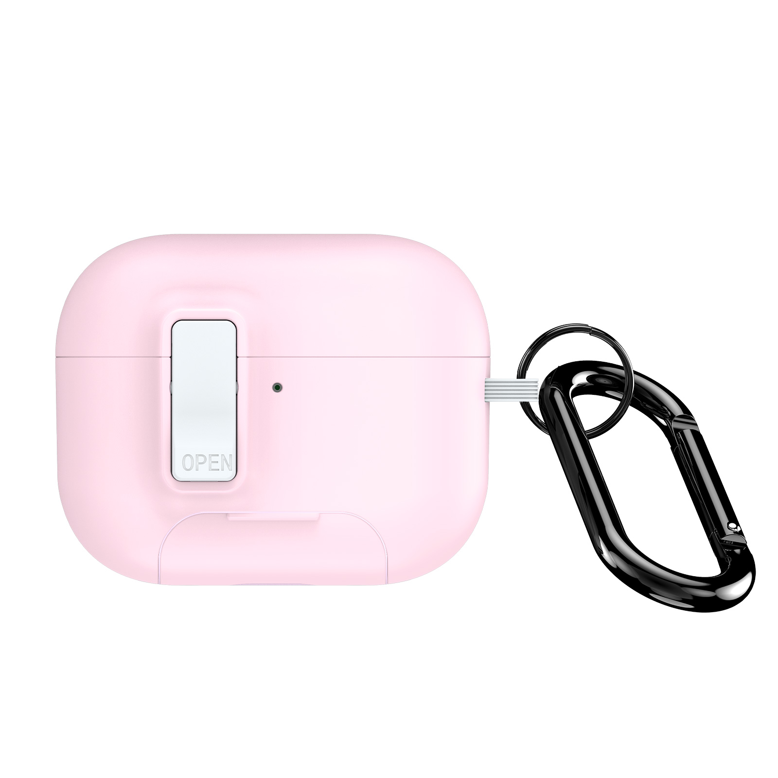 DUX DUCIS For AirPods Pro 3 Earphone Case PECQ Series Multi-Angle Stand PC+TPU Cover with Hook - White Pink