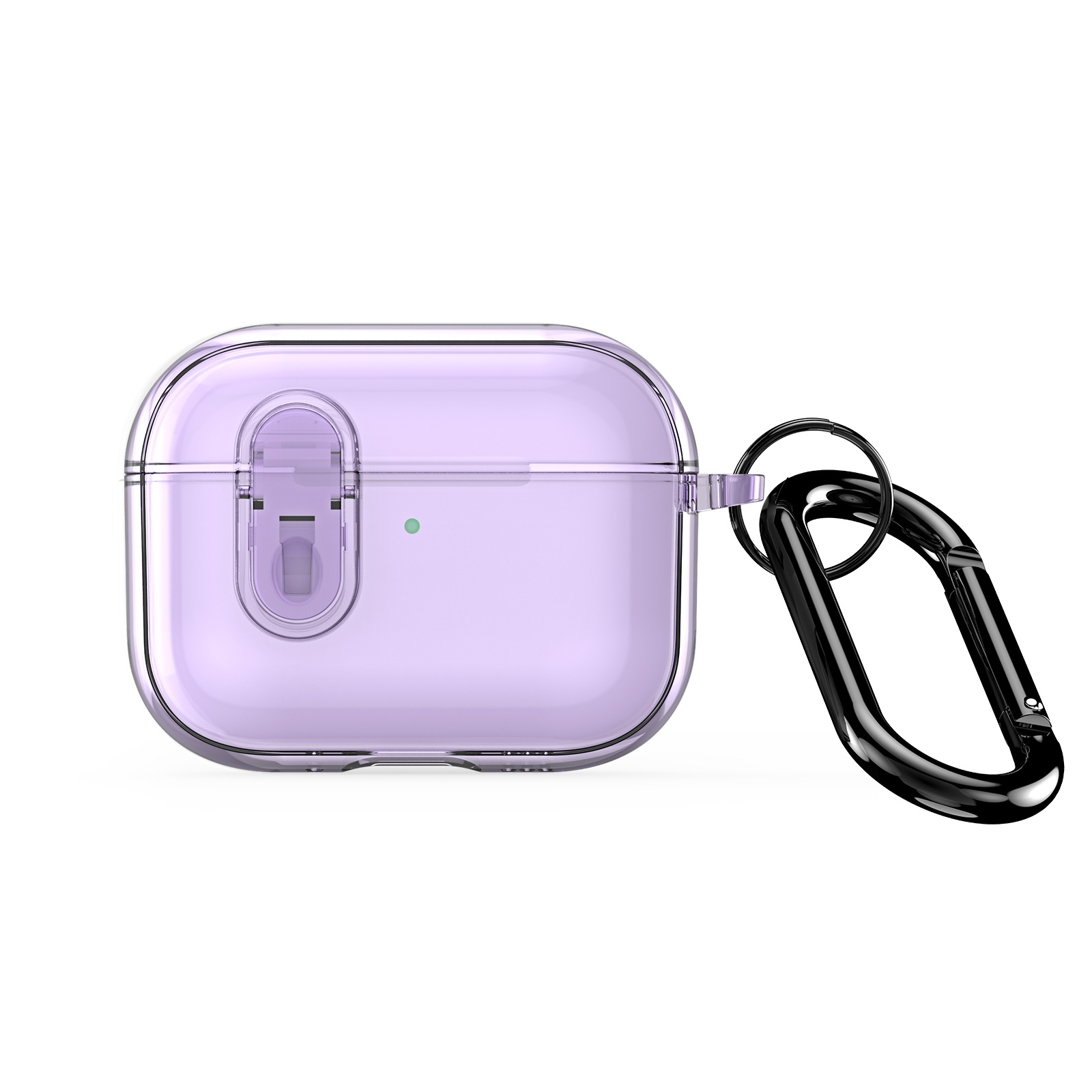 DUX DUCIS For AirPods Pro 3 Earphone Case PECL Series PC+TPU Bluetooth-compatible Earphone Cover with Hook - Purple