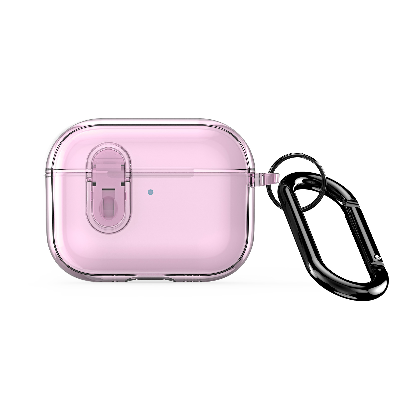 DUX DUCIS For AirPods Pro 3 Earphone Case PECL Series PC+TPU Bluetooth-compatible Earphone Cover with Hook - Pink