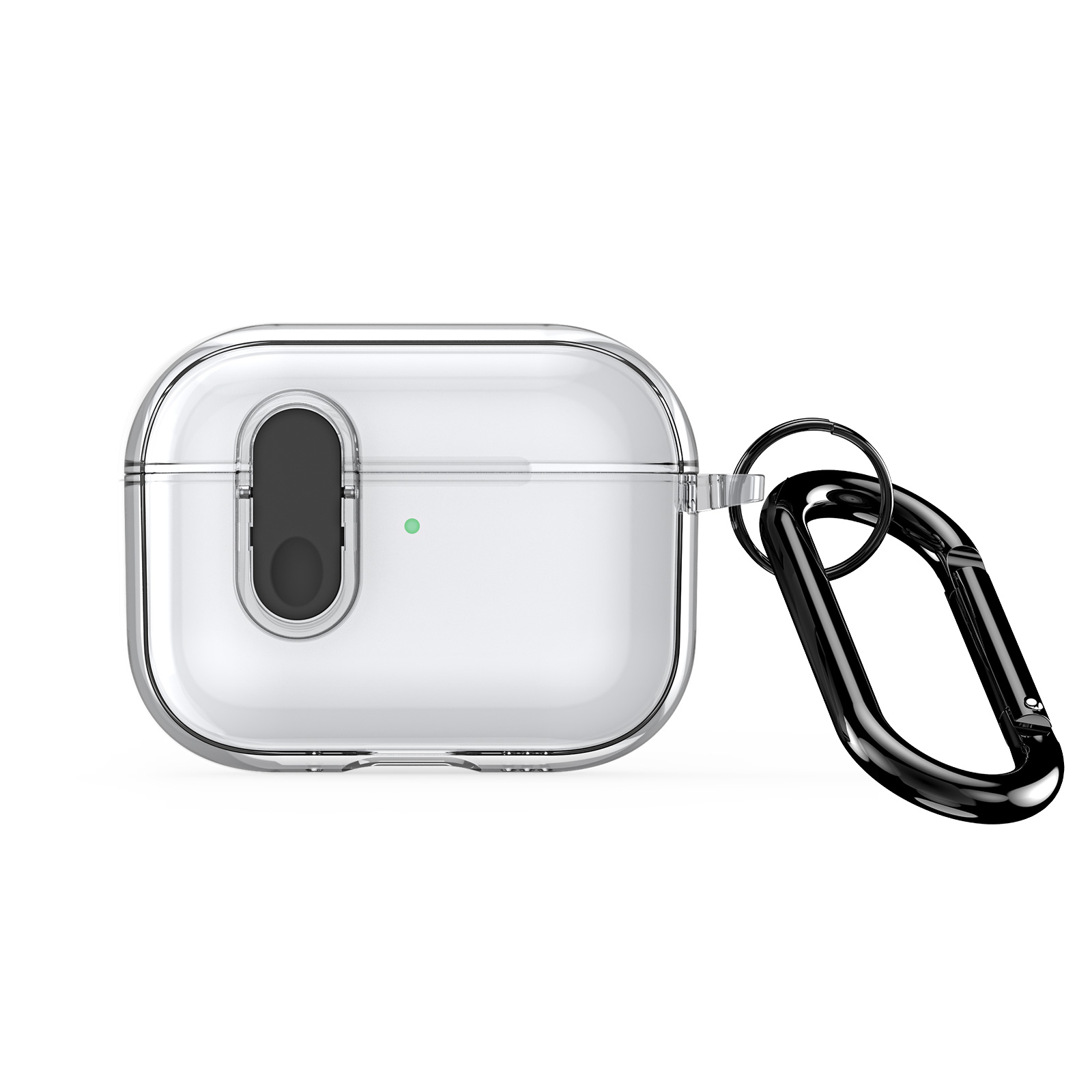 DUX DUCIS For AirPods Pro 3 Earphone Case  PECL Series PC+TPU Bluetooth-compatible Earphone Cover with Hook - Clear Black