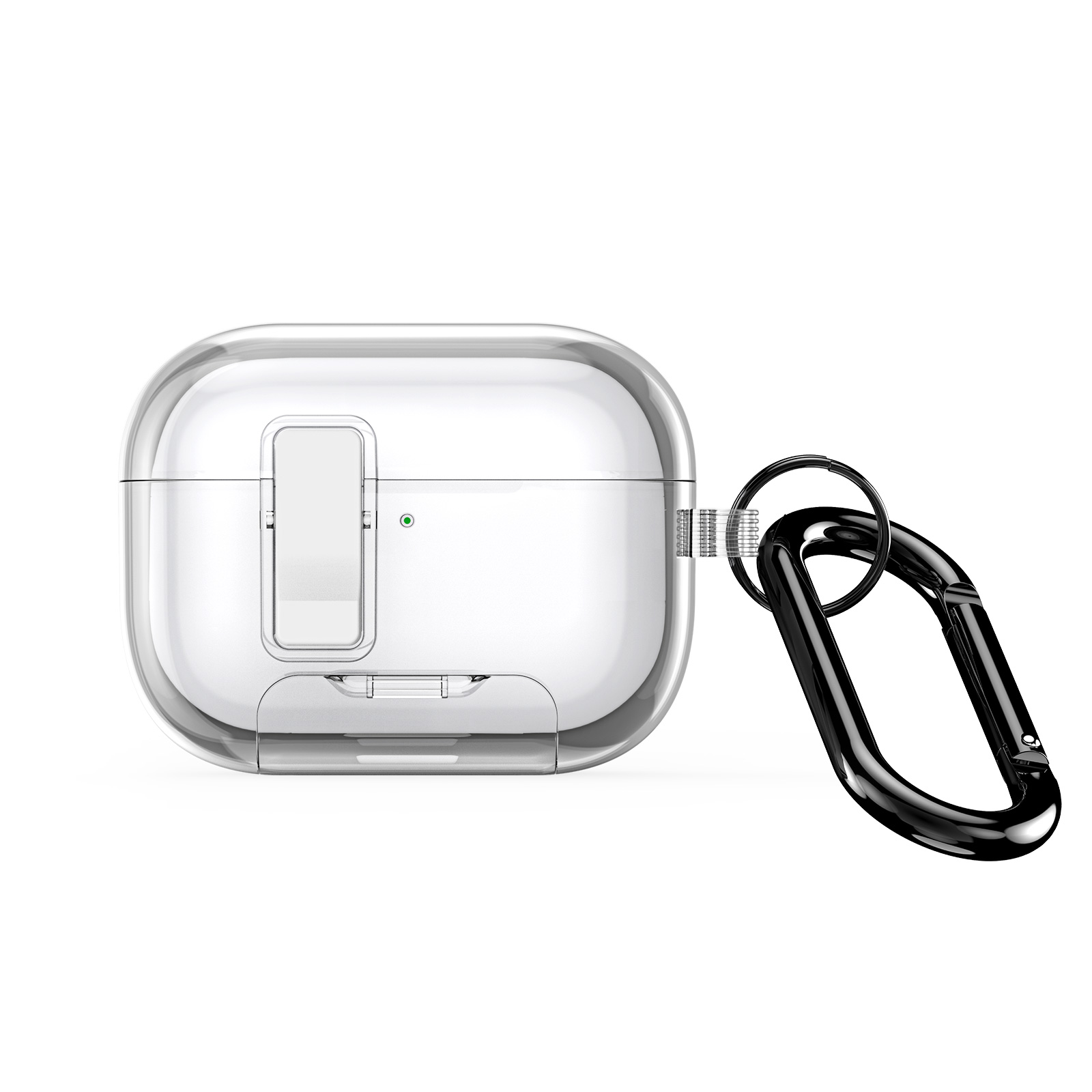 DUX DUCIS For AirPods Pro 3 Earphone Case PECR Series PC+TPU Cover with Phone Holder and Hook - Clear