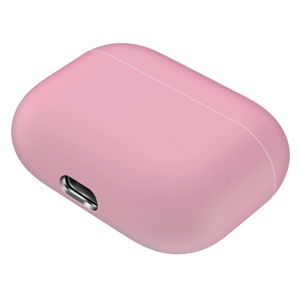 For Apple AirPods 3 Silicone Case Shockproof Earphone Protective Cover - Pink