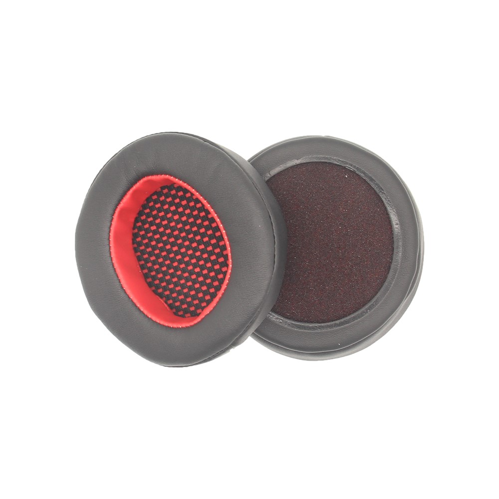 JZF-356 1 Coppia di Ricambio Per Cuffie Auricolari Morbidi Accessori Auricolari Auricolari Traspiranti Per Edificatore Hecate G4/G4 Pro/g30 - Nero Rosso-5