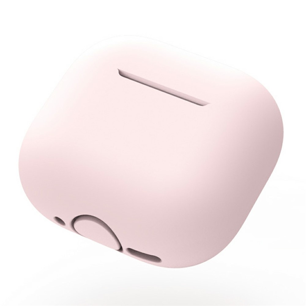 For AirPods 5 / 4 Silicone Case Shockproof Precise Cutouts Earphone Protective Cover - Pink