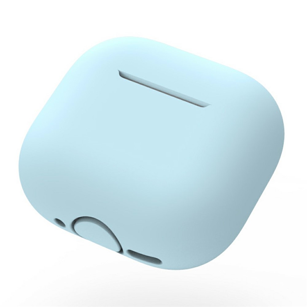 For AirPods 5 / 4 Silicone Case Shockproof Precise Cutouts Earphone Protective Cover - Baby Blue