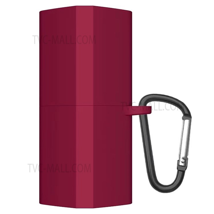 Waterproof Earphone Protective Case Silicone Shockproof Sleeve Cover for Huawei FreeBuds Lipstick - Wine Red-1