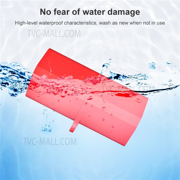 Waterproof Earphone Protective Case Silicone Shockproof Sleeve Cover for Huawei FreeBuds Lipstick - Wine Red-4
