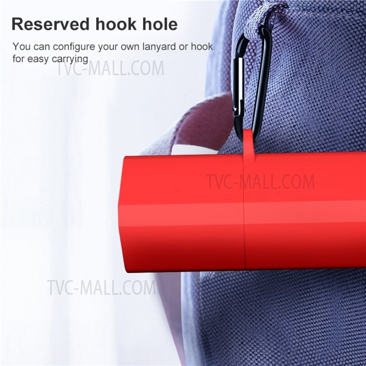 Waterproof Earphone Protective Case Silicone Shockproof Sleeve Cover for Huawei FreeBuds Lipstick - Wine Red-5