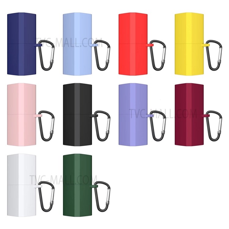 Waterproof Earphone Protective Case Silicone Shockproof Sleeve Cover for Huawei FreeBuds Lipstick - Wine Red-6