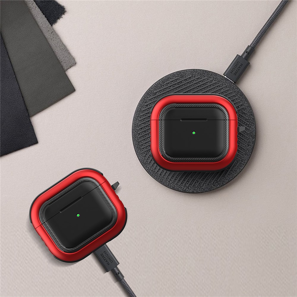 Bluetooth Earphone Anti-drop TPU+PC Protective Case Cover with Hanging Buckle for AirPods 3 - Style 1-5