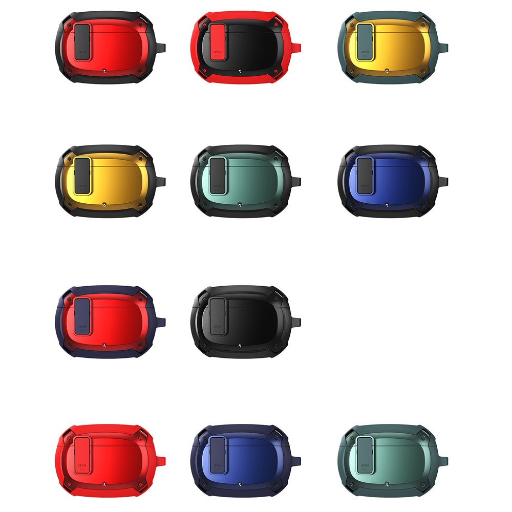 Snap-on Lid Design Bluetooth Earphone Anti-drop Protective Cover Case for Beats Studio Buds - Style 1-9