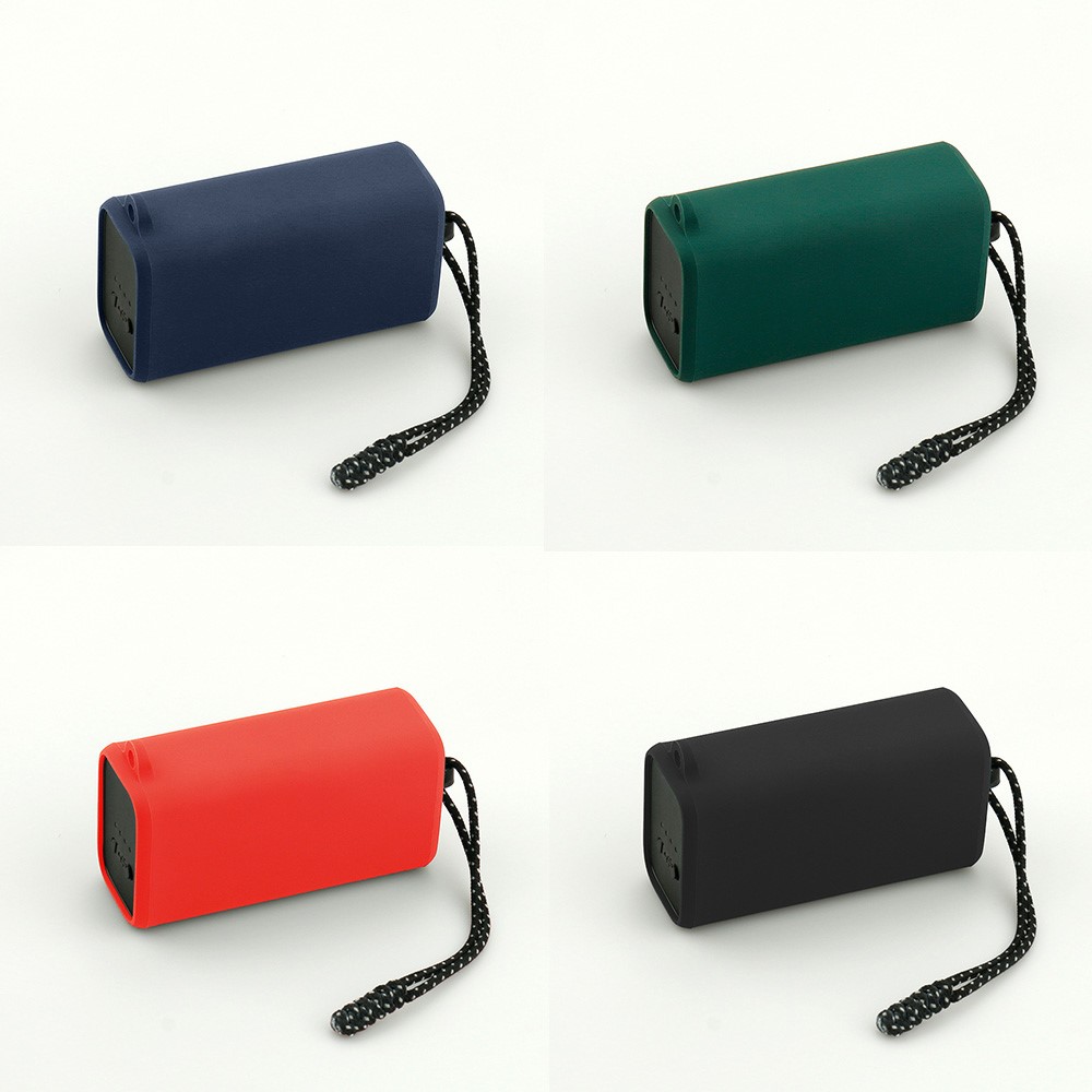Silicone Earphone Carrying Case for JBL UA Flash True Wireless Bluetooth Headphone Pouch Storage Bag - Green-7