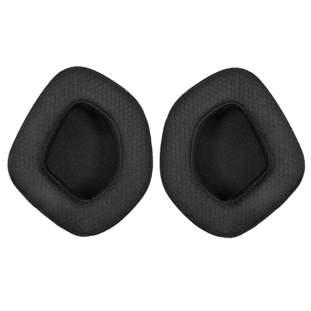 1 Pair Comfortable Earpads for Alienware AW988 Soft Leather Sponge Mesh Cloth Cushions Earphone Accessories Replacement-1