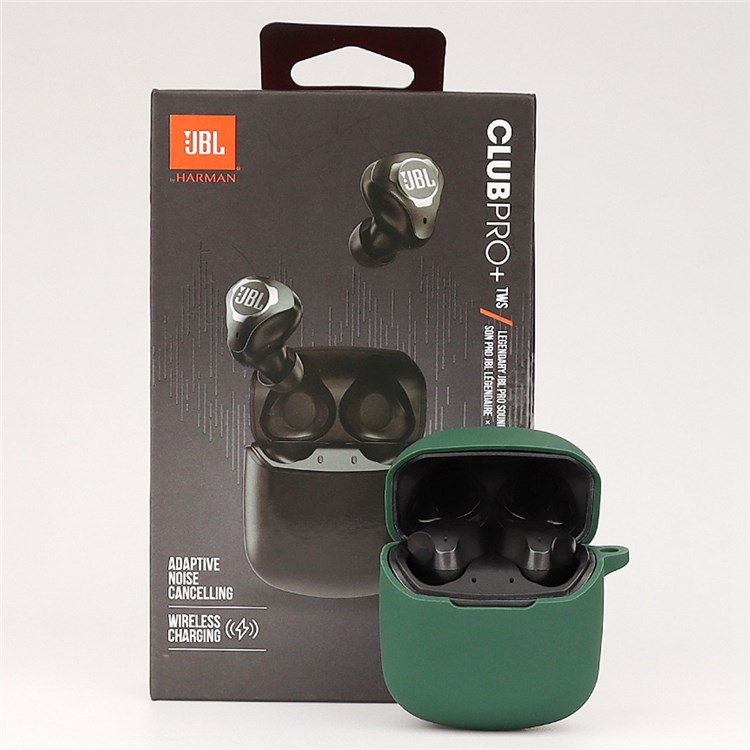 Für JBL Club Pro+tws Earphone Soft Silicon Protector Tragbare Ohrhörer -schutzschutzabdeckung - Dunkelblau-9