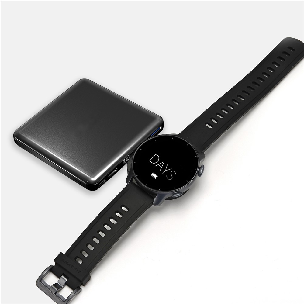 For Huami Amazfit T-Rex 2 A2169 Portable Dual-sided Usable USB Charger Smart Watch Charging Dock-5