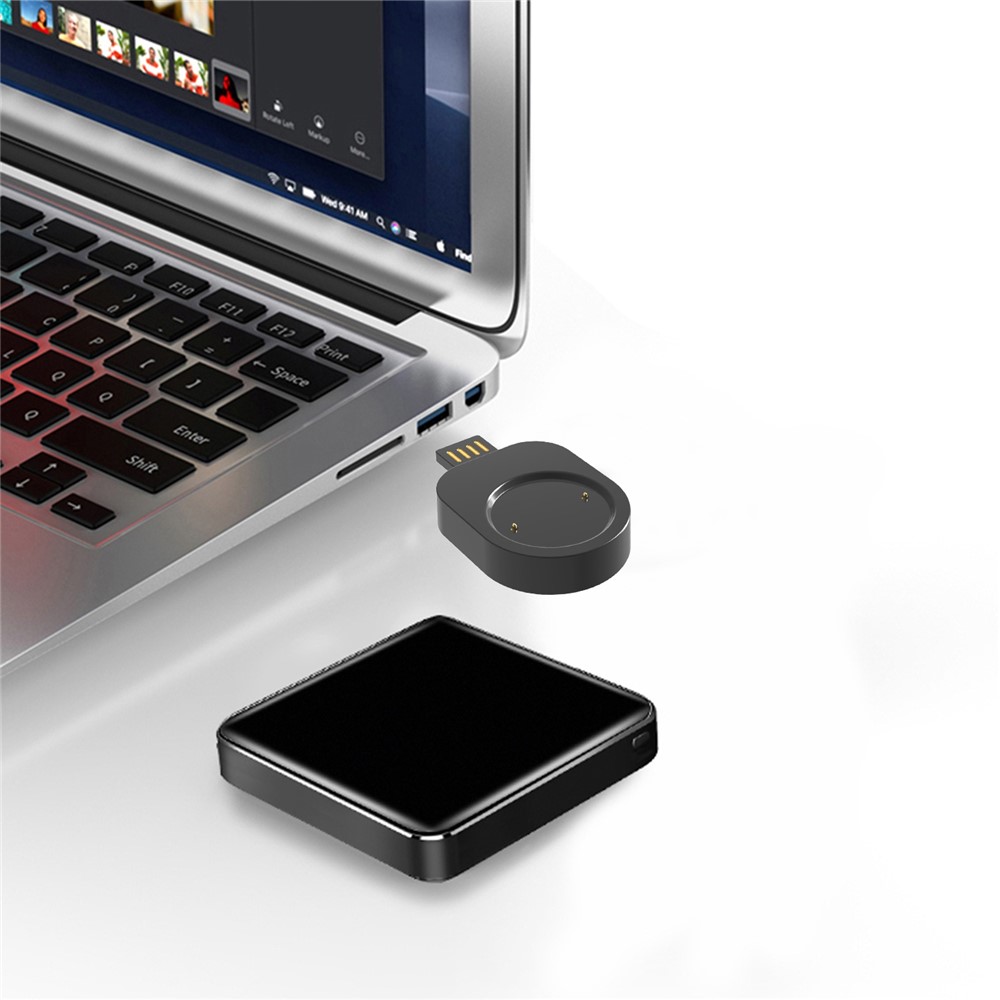 For Huami Amazfit T-Rex 2 A2169 Portable Dual-sided Usable USB Charger Smart Watch Charging Dock-9