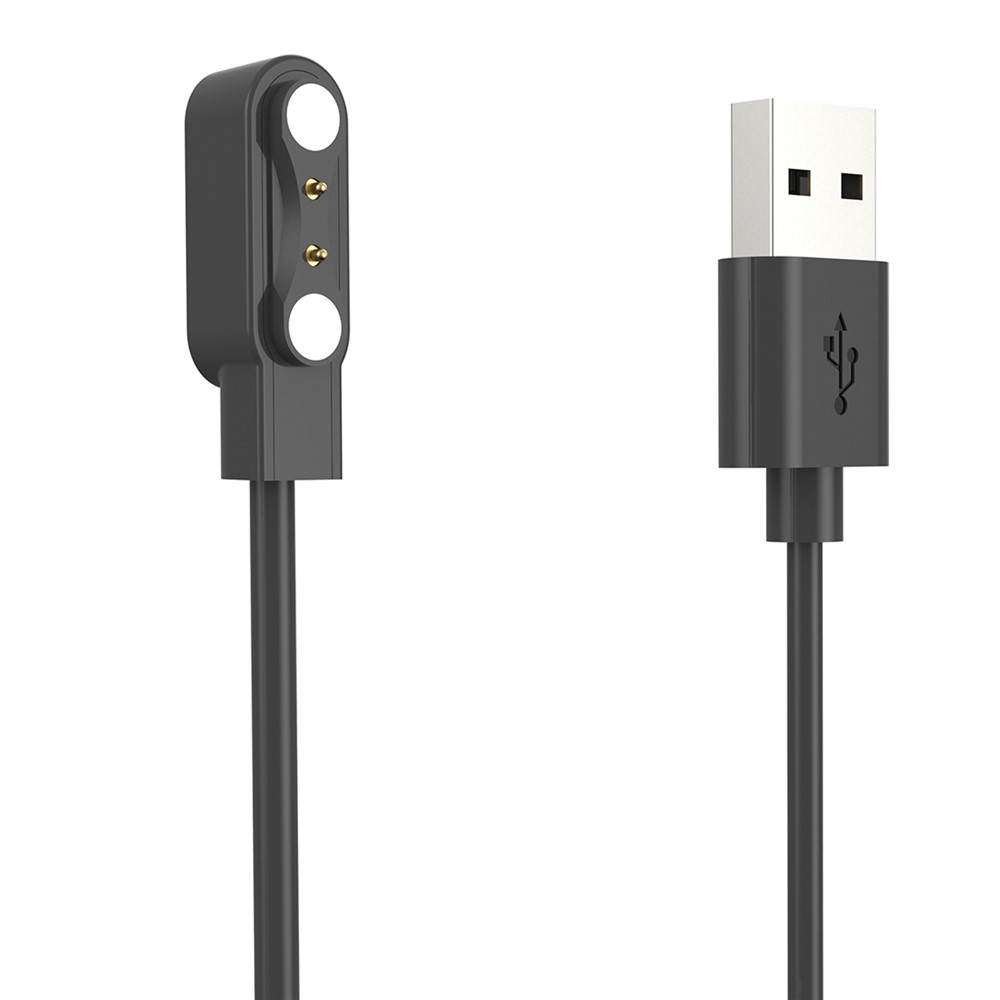 For Realme TechLife Dizo Watch R / DW2120 1m Smart Watch Charger USB Magnetic Charging Cable-2