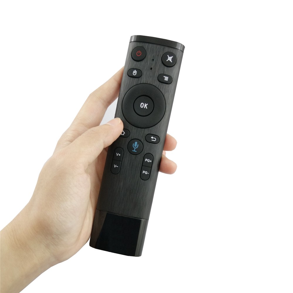 Q5-M:2.4G Smart Voice Input Remote Control Replacement Air Fly Mouse Multifunctional Wireless Remote Control for TV Box / PC / Smart TV / HTPC-5