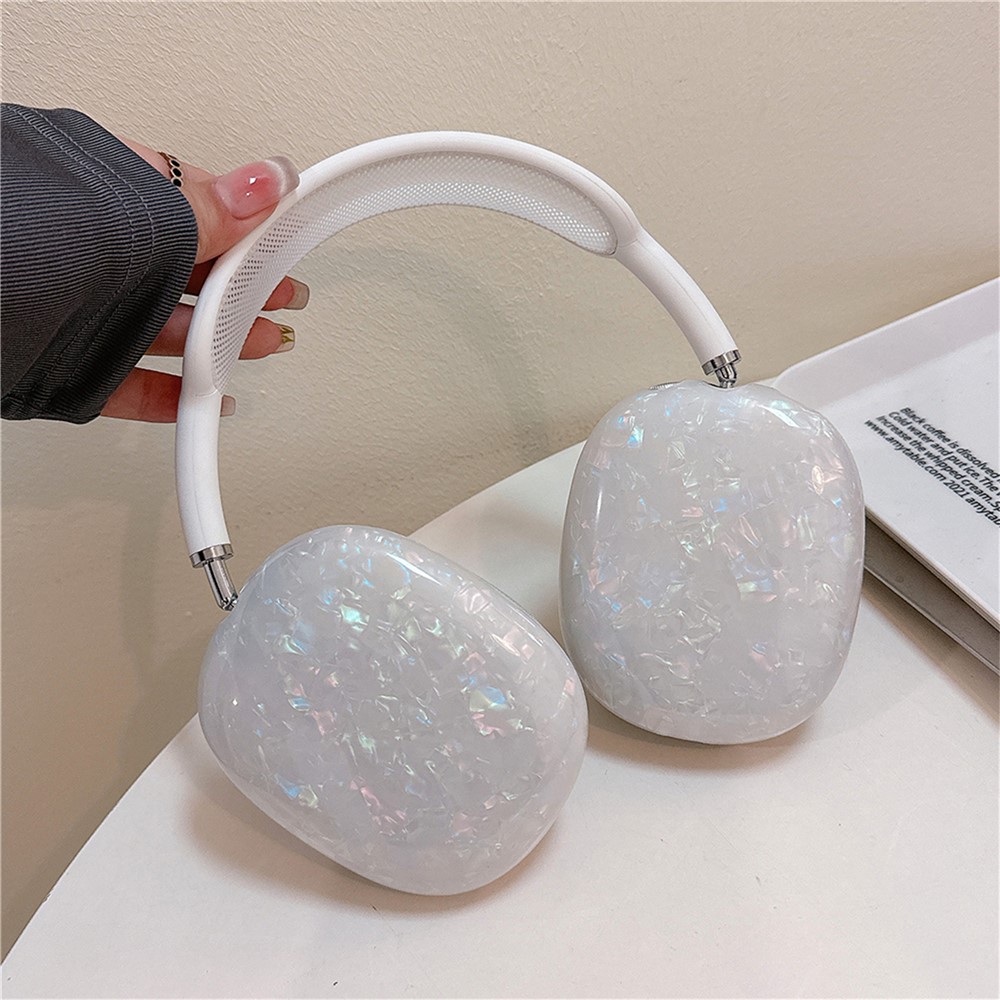 1 Pair TPU Earphone Ear Pads for AirPods Max with USB-C / Max Replacement Earpads Headphone Ear Cushions - Multi-Color