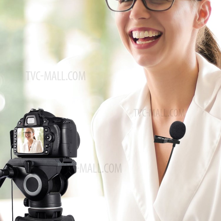 KATTO KT-C2 Noise Reduction 360° Omni-directional Sound Pick-up Lapel Microphone-4