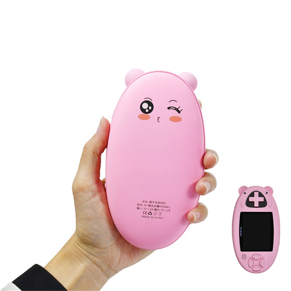 V5 3 in 1 Hand Warmer + 5000mAh USB Battery Power Bank + Game Machine-1
