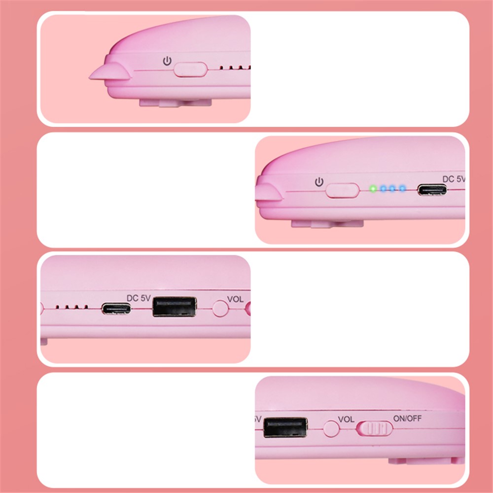V5 3 in 1 Hand Warmer + 5000mAh USB Battery Power Bank + Game Machine-4