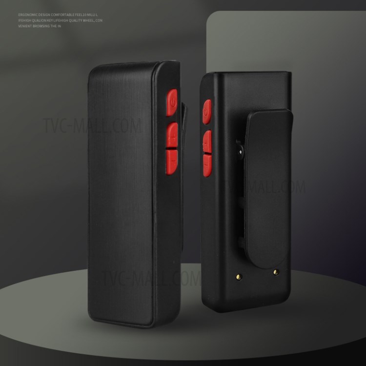 MD300 Wireless Lavalier Microphone Transmitter Receiver System with Charging Box for Interview Video Recording-4