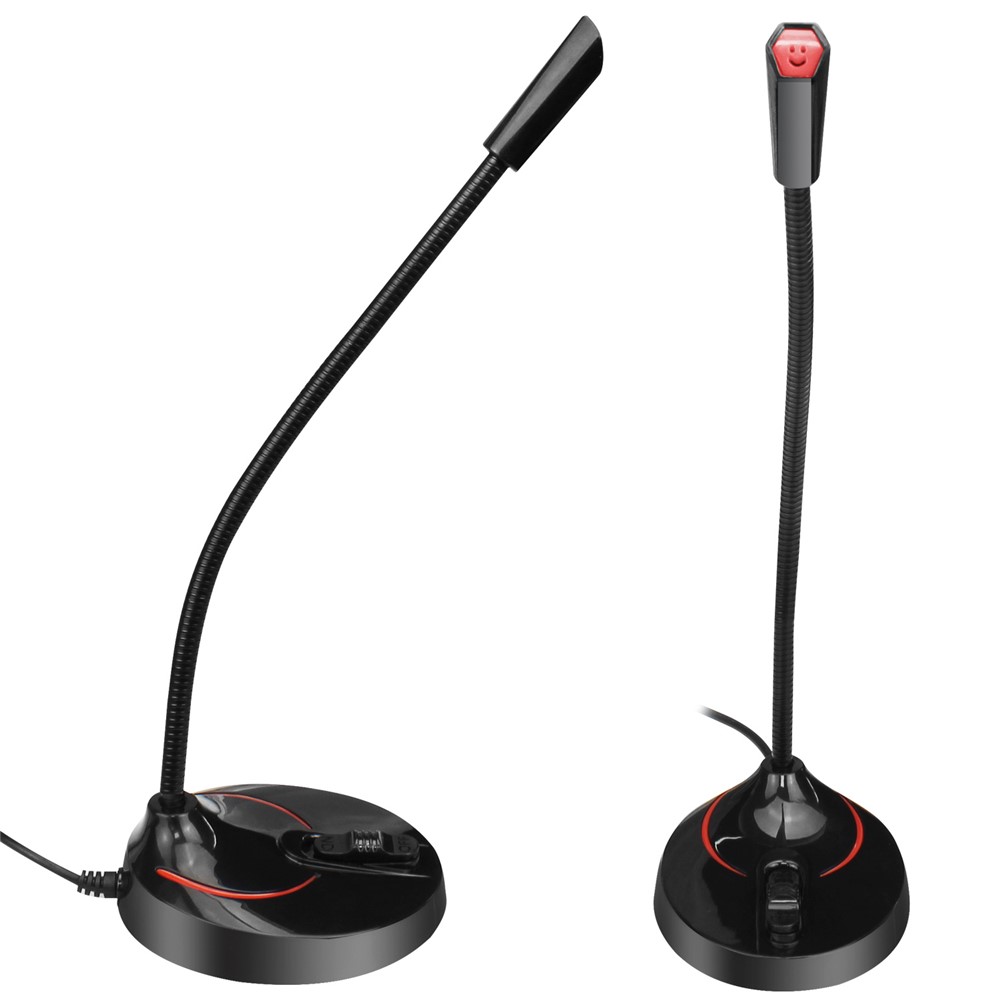 HXSJ F12 360° Rotatable USB Drive-free Computer Microphone Voice Chatting Video Conference Mic-13