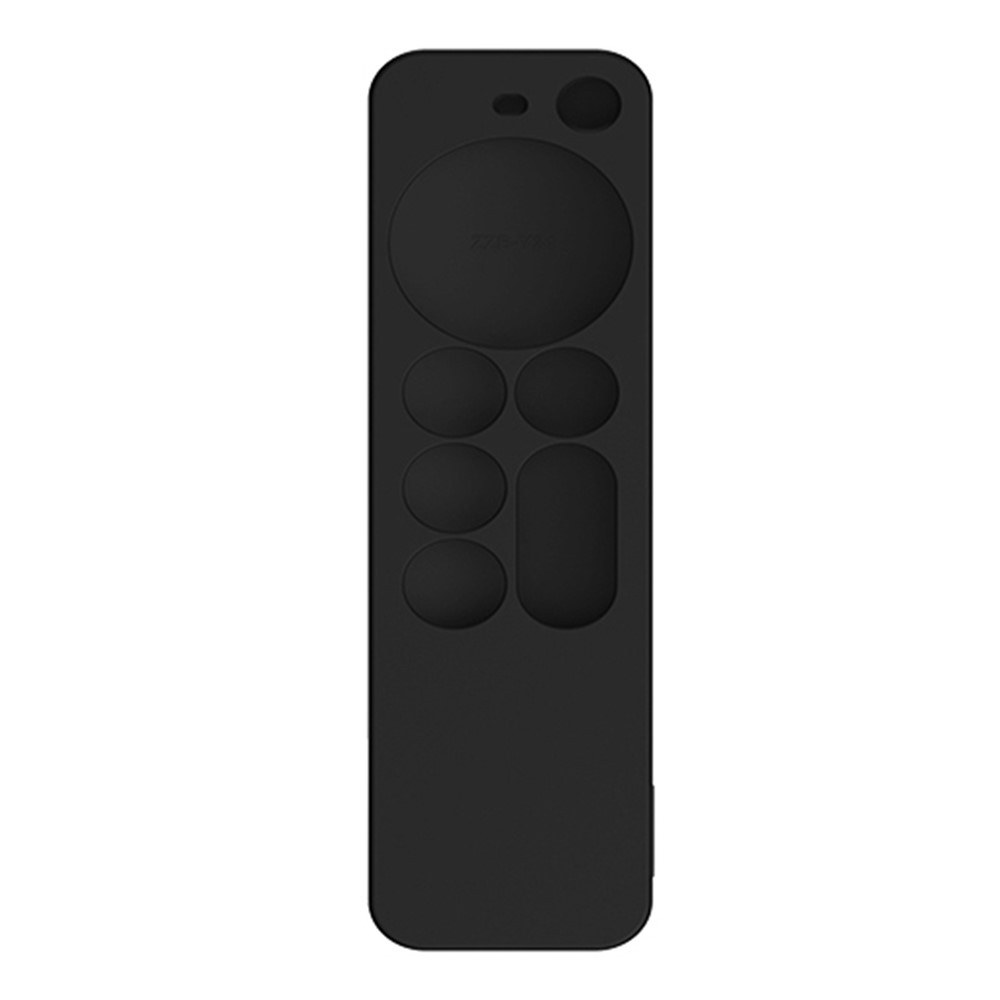 Y31 Soft Silicone Scratch Resistant Remote Controller Protective Case Cover for Apple TV Siri 4K 6 Generation 2021 Remote Control - Black-2