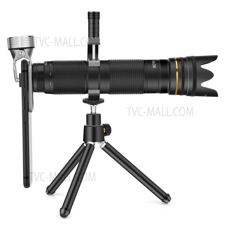 1836X HD Monoculars Telephoto Lens Mobile Phone Optical Zoom Camera Lens with