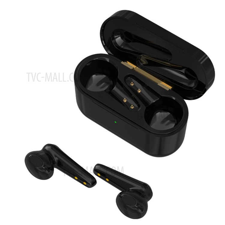 XY-8 In-ear TWS Touch Control Bluetooth Headsets with Charging Bin - Black-1