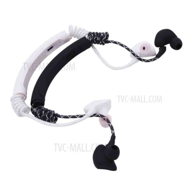 Casque M12 Conduction Osseuse Casque Sport Bluetooth 5.0 Sans Fil - Noir-6