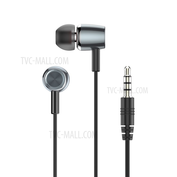 ROCK SPACE ES04 3.5mm Plug Wire Control In-ear Corded Headphones with Mic