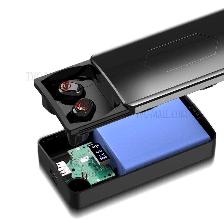 Y8 Large Capacity Power Bank Cell Phone Charger TWS Bluetooth Headset-12